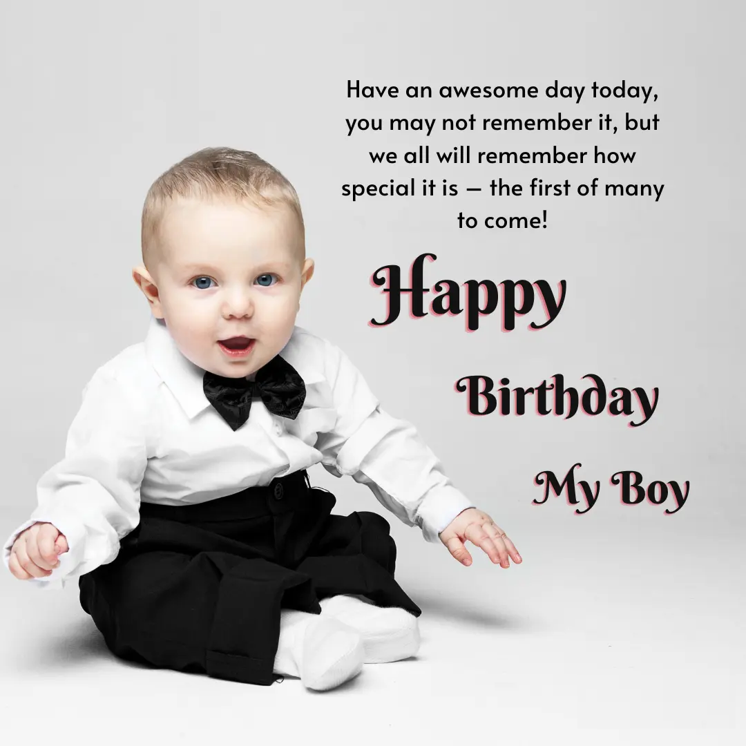 Happy Birthday To My Son Have An Awesome Day Pic