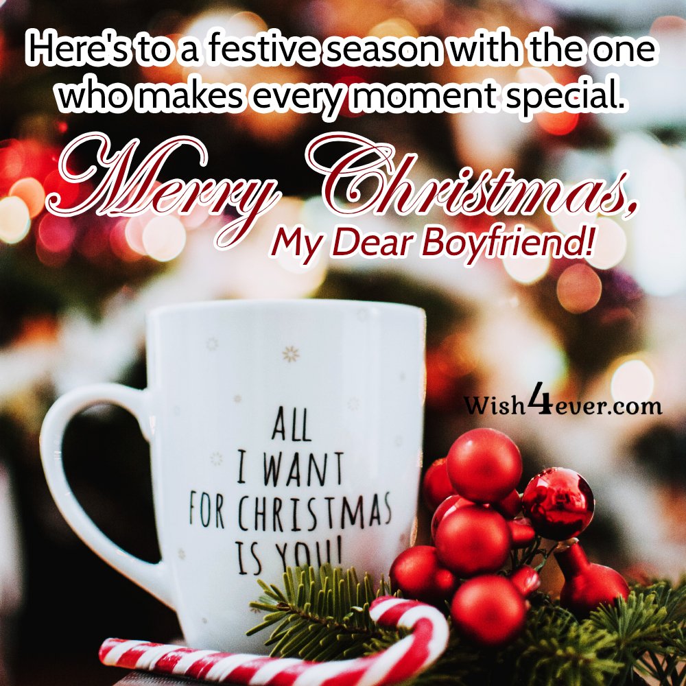 Christmas love quotes for boyfriend
