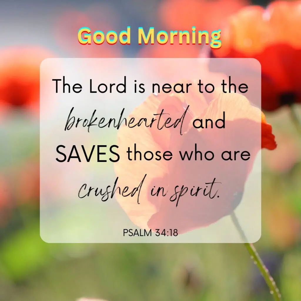 Blessing Good Morning Bible Verses