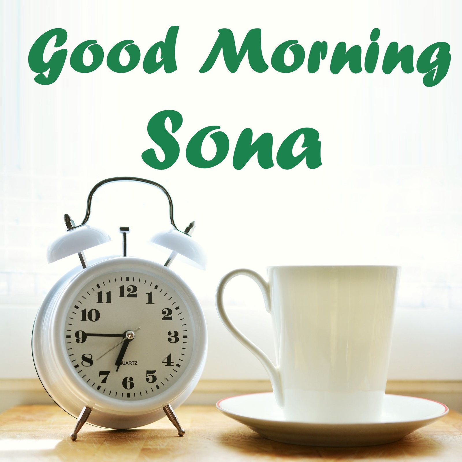 Sona Good Morning Pictures