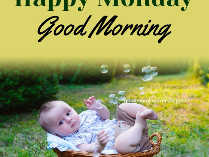 Happy Monday Good Morning Images