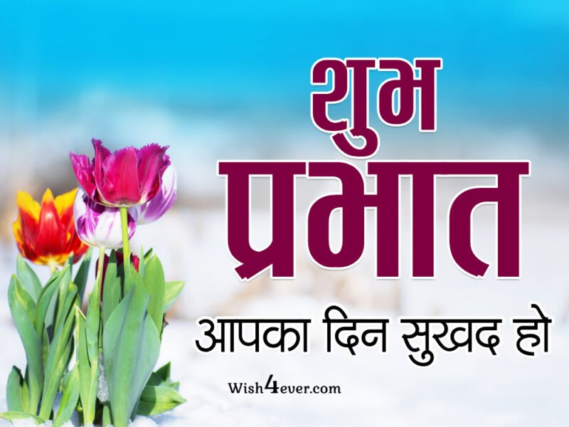 Shubh Prabhat Hindi Image